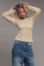 Load image into Gallery viewer, Romantic Floral Stretch Lace Top