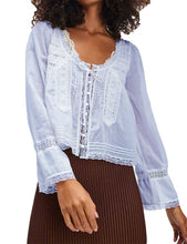 Load image into Gallery viewer, Lacy Boho Blouse Top