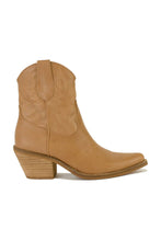 Load image into Gallery viewer, Adela Western Ankle Boots