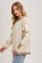 Load image into Gallery viewer, EMI STAR SLEEVED TOP