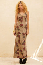 Load image into Gallery viewer, Antique Floral Maxi Dress
