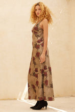 Load image into Gallery viewer, Antique Floral Maxi Dress
