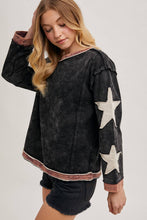 Load image into Gallery viewer, EMI STAR SLEEVED TOP