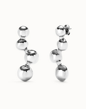 Load image into Gallery viewer, Ser Intrepida Drop Earrings Silver