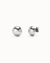 Load image into Gallery viewer, Ser Intrepida Bead Earrings Silver