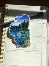 Load image into Gallery viewer, $6 Bear Sticker, Lake Tahoe Sticker, Glossy Vinyl