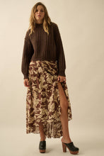 Load image into Gallery viewer, Floral Tiered Maxi Skirt