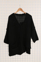 Load image into Gallery viewer, Asymmetric Oversized Sweater with Pocket - made in Italy