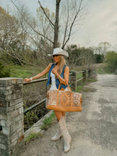 Load image into Gallery viewer, AZTEC Leather Weekender Travel Duffel