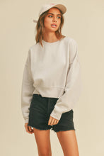 Load image into Gallery viewer, Basic Crop Sweatshirt