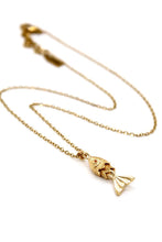 Load image into Gallery viewer, Small Articulated Gold Fish Necklace
