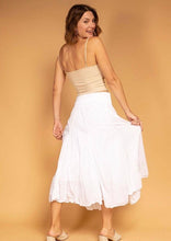 Load image into Gallery viewer, Italian Cotton Maxi Skirt