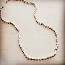 Load image into Gallery viewer, Boho Beaded Layering Necklace in White Turquoise