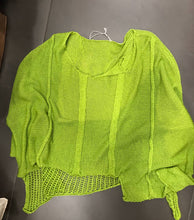 Load image into Gallery viewer, Bizou Asymmetrical Cotton Sweater - France