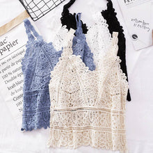 Load image into Gallery viewer, Solid Color Crochet Tank