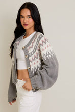 Load image into Gallery viewer, REMI RAGLAN SLEEVE CROPPED CARDIGAN
