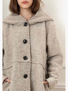 Caterina Italian Wool Blend Coat