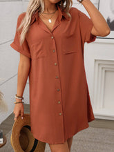 Load image into Gallery viewer, Tandy Striped Shirt Dress