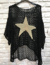 Load image into Gallery viewer, French Cotton Knit Sweater with Star