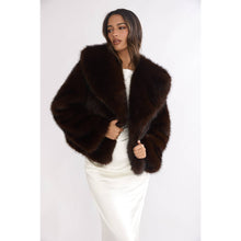 Load image into Gallery viewer, STELLA SHAWL FAUX FUR JACKET