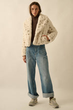 Load image into Gallery viewer, Doe a Deer Faux Fur Jacket