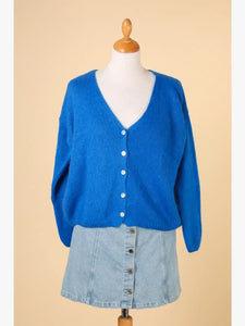 Bella Mohair Cardigan Italy