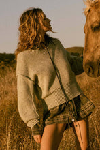 Load image into Gallery viewer, Starlight Winter Aqua Sweater