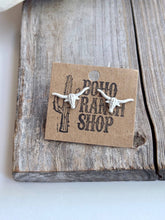 Load image into Gallery viewer, Horse Shoe Stud Earrings