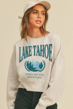 Load image into Gallery viewer, Lake Tahoe Sierra Nevada Mountains Short Cropped Sweatshirt