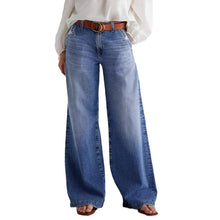 Load image into Gallery viewer, Aria Vintage Washed Straight Leg  Jeans