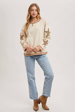 Load image into Gallery viewer, EMI STAR SLEEVED TOP