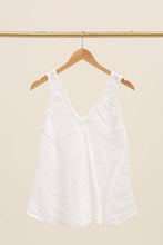 Load image into Gallery viewer, V-neck Tank Top 100% linen