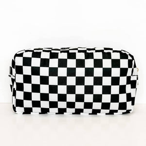 Black and White Checkered Bags