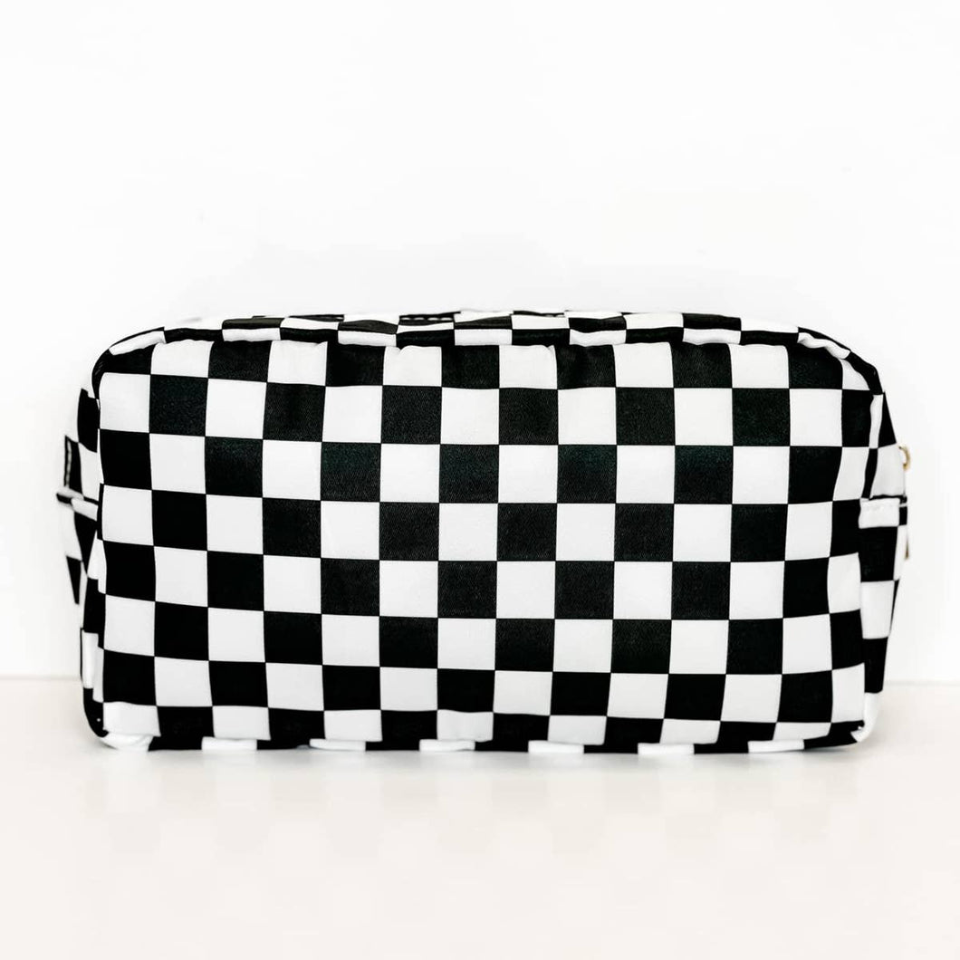 Black and White Checkered Bags