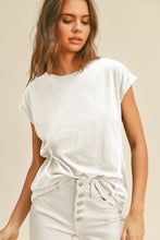 Load image into Gallery viewer, Basic Rolled Sleeve T-Shirt