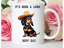 Load image into Gallery viewer, It&#39;s Been A Long Ruff Day - Funny Dog Pun Coffee Mug