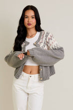 Load image into Gallery viewer, REMI RAGLAN SLEEVE CROPPED CARDIGAN