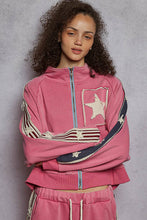 Load image into Gallery viewer, Talley Pink Star Patch Jacket