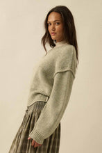 Load image into Gallery viewer, Starlight Winter Aqua Sweater