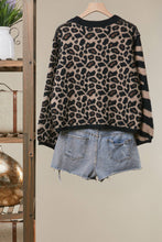 Load image into Gallery viewer, Mixed Animal Print Knit Sweater