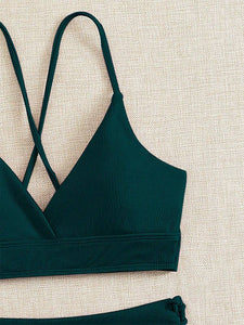 Ladies String Tie Bikini Set