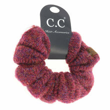 Load image into Gallery viewer, Two-tone Knit Ponytail C.C Women's Scrunchie