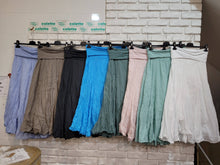 Load image into Gallery viewer, Italian Cotton Maxi Skirt