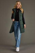Load image into Gallery viewer, Dani Green Long Vest