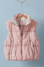 Load image into Gallery viewer, Reversible Cropped Puffer Vest
