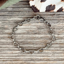 Load image into Gallery viewer, Stainless Steel Heart Chain Bracelet