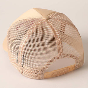 Sunkissed Embroidery Foam Mesh Back Trucker Hat