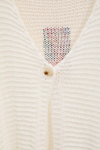 Oversized Cotton Knit Cardigan I