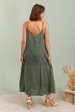 Load image into Gallery viewer, Stella Italian Linen Maxi Dress