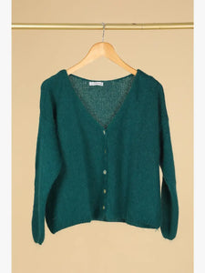 Bella Mohair Cardigan Italy